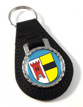 Moers (Germany) Leather Key Fob