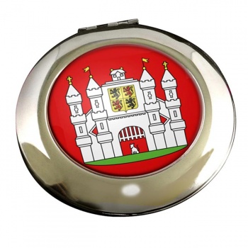 Mons (Belgium) Round Mirror