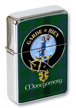 Montgomery Scottish Clan Flip Top Lighter