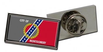 Montgomery AL Flag Pin Badge