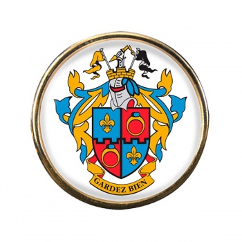 Montgomery County MD Round Pin Badge