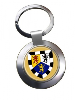 Montgomeryshire Metal Key Ring