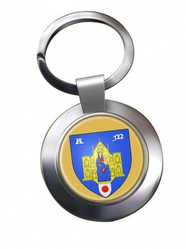 Montpellier (France) Metal Key Ring