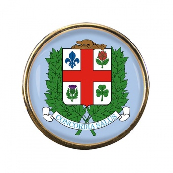 Montreal (Canada) Round Pin Badge