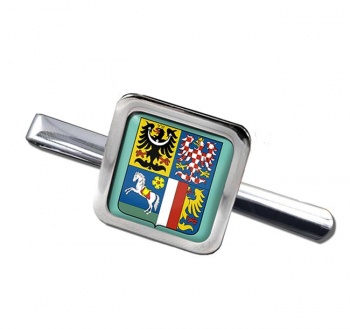 Moravian-Silesian Region Square Tie Clip