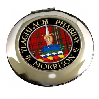 Morrison Scottish Clan Chrome Mirror