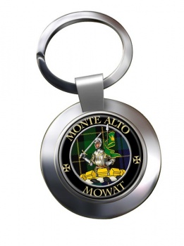 Mowat Scottish Clan Chrome Key Ring