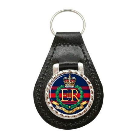 Corps of Royal Military Police (RMP), British Army ER Leather Key Fob