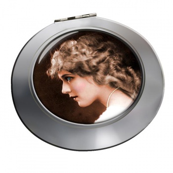 Mary Pickford Chrome Mirror