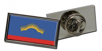 Murmansk Oblast Flag Pin Badge