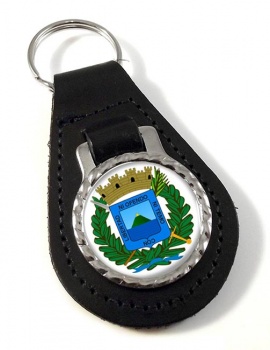 Montevideo Leather Key Fob