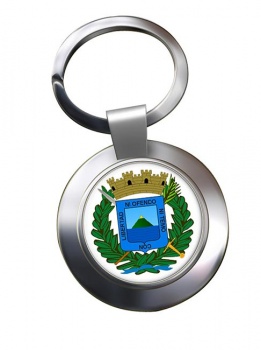 Montevideo Metal Key Ring