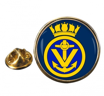 Maritime Volunteer Service Round Pin Badge