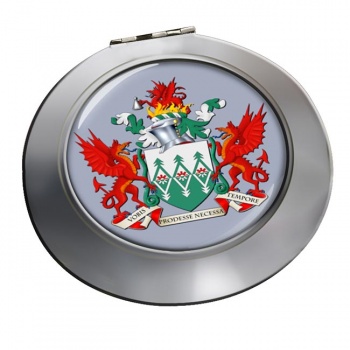 Mid and West Wales Fire Service Chrome Mirror