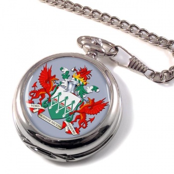 Mid and West Wales Fire Service Pocket Watch