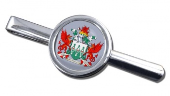 Mid and West Wales Fire Service Round Tie Clip