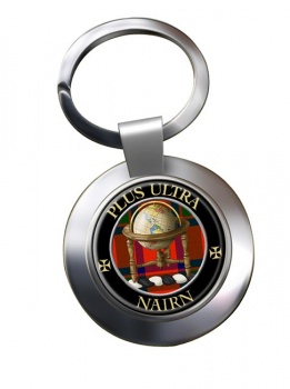 Nairn Scottish Clan Chrome Key Ring