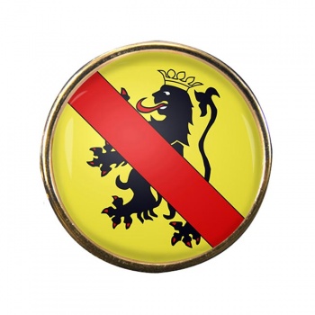 Namur (Belgium) Round Pin Badge