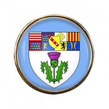 Nancy (France) Round Pin Badge