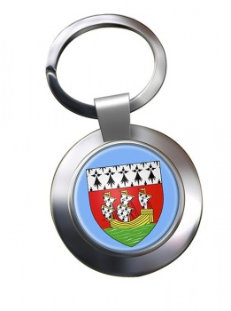 Nantes (France) Metal Key Ring