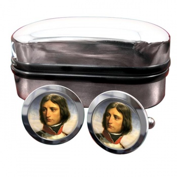 Napoleon Bonaparte 1792 Round Cufflinks