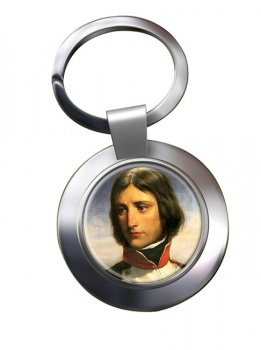 Napoleon Bonaparte 1792 Chrome Key Ring