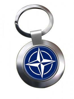 NATO Chrome Key Ring