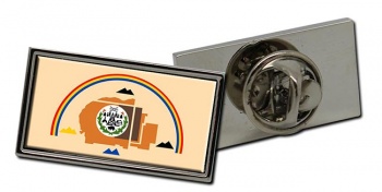 Navajo Nation (Tribe) Flag Pin Badge