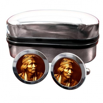 Navajo Elder Round Cufflinks