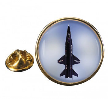 North American X-15 Round Lapel