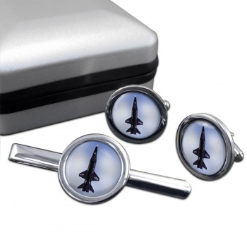 North American X-15 Cufflink and Tie Clip Set