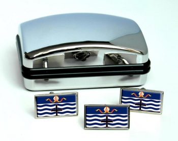 Nelson (New Zealand) Flag Cufflink and Tie Pin Set