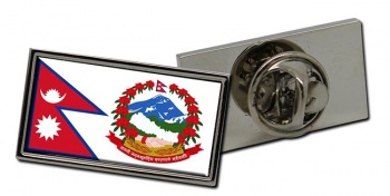 Nepal Flag Pin Badge