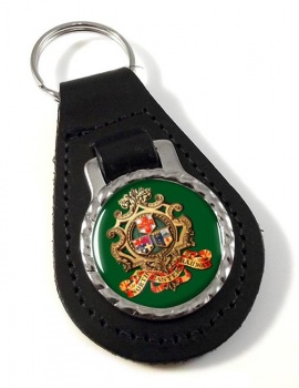 North Eastern Railway Leather Key Fob