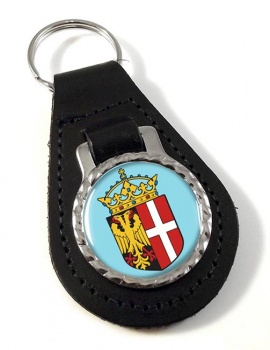 Neuss (Germany) Leather Key Fob