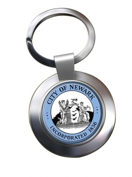 Newark NJ Metal Key Ring