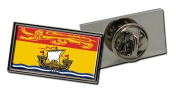 New Brunswick (Canada) Flag Pin Badge