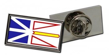Newfoundland Old Canada Flag Lapel Pin Badge