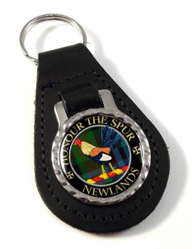 Newlands Scottish Clan Leather Key Fob
