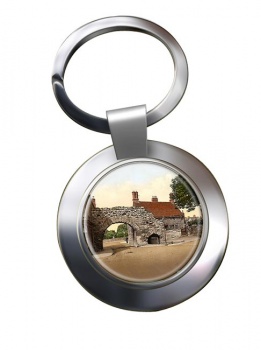 Newport Arch Lincoln Chrome Key Ring
