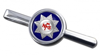 National Fire Service Round Tie Clip