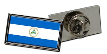 Nicaragua Flag Pin Badge