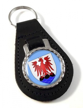 Nice (France) Leather Key Fob