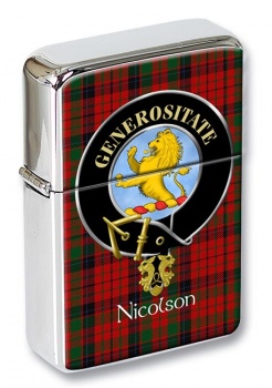 Nicolson Scottish Clan Flip Top Lighter