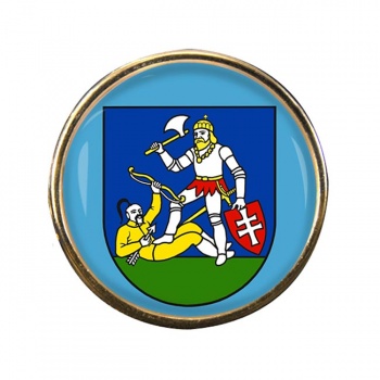Nitra Nitriansky kraj Round Pin Badge