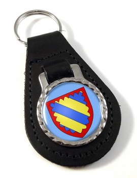 Nivernais (France) Leather Key Fob