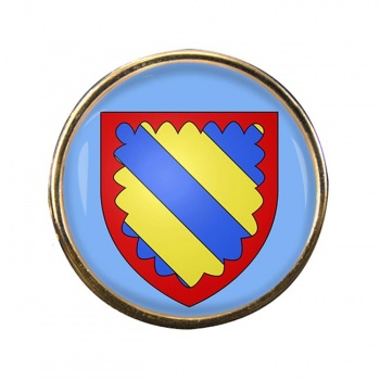 Nivernais (France) Round Pin Badge