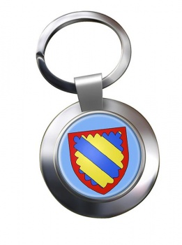 Nivernais (France) Metal Key Ring