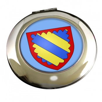 Nivernais (France) Round Mirror