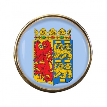 Noord-Holland (Netherlands) Round Pin Badge
